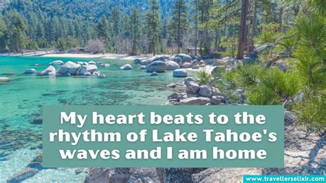 Rhythmical spell of Lake Tahoe